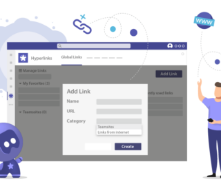 Save links in Microsoft Teams with Hyperlinks