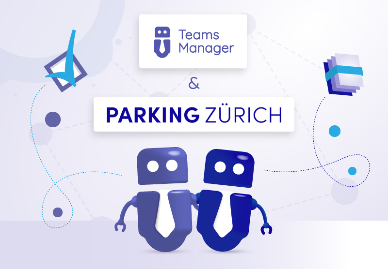 Structure in Microsoft Teams at Parking Zürich