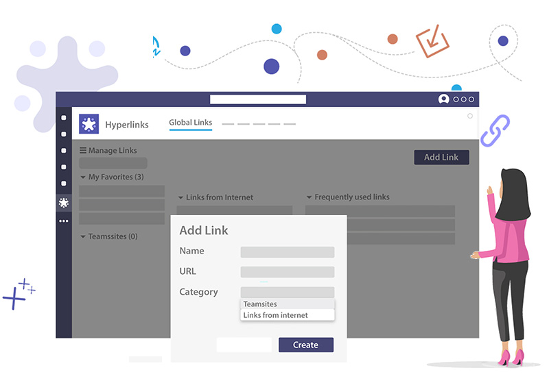 Save Links as Bookmarks in Microsoft Teams - with Hyperlinks