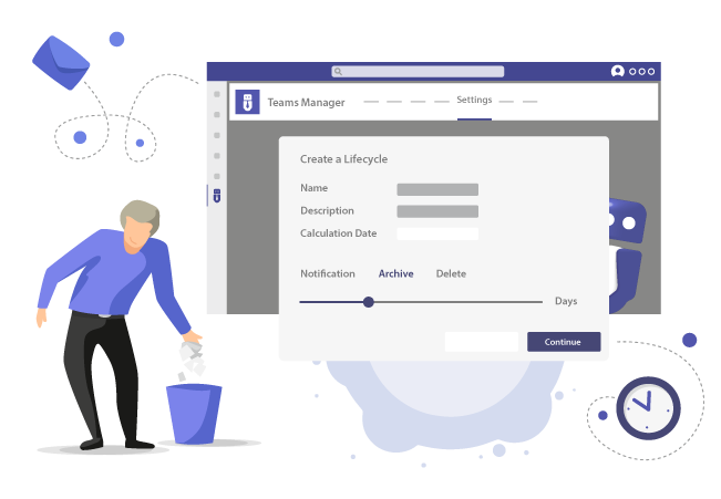 Lifecycles for your management in Microsoft Teams