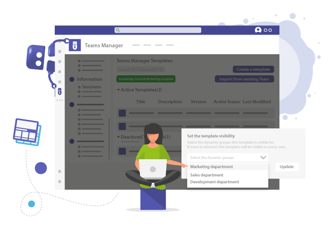 Microsoft Teams templates for dynamic groups