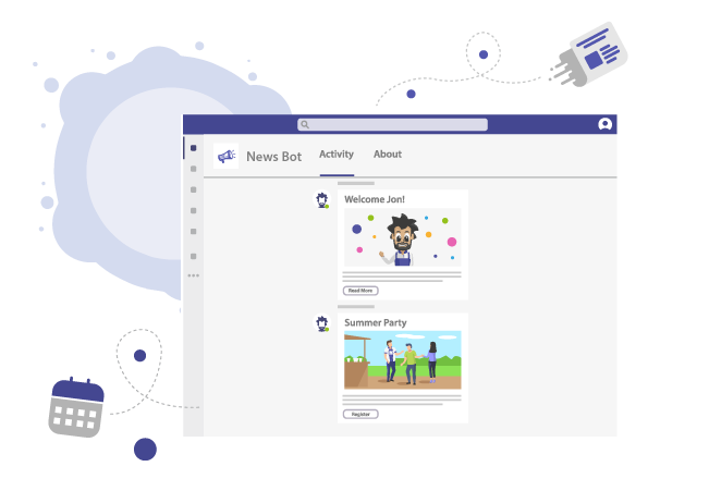 Send push notifications to employees in Microsoft Teams