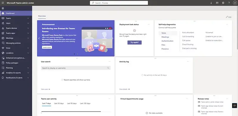 Microsoft Teams Admin Center - Solutions2Share