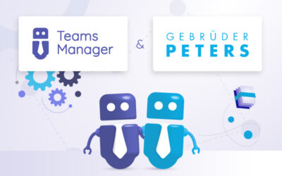 GEBRÜDER PETERS Gebäudetechnik AG saves time through automation thanks to Teams Manager