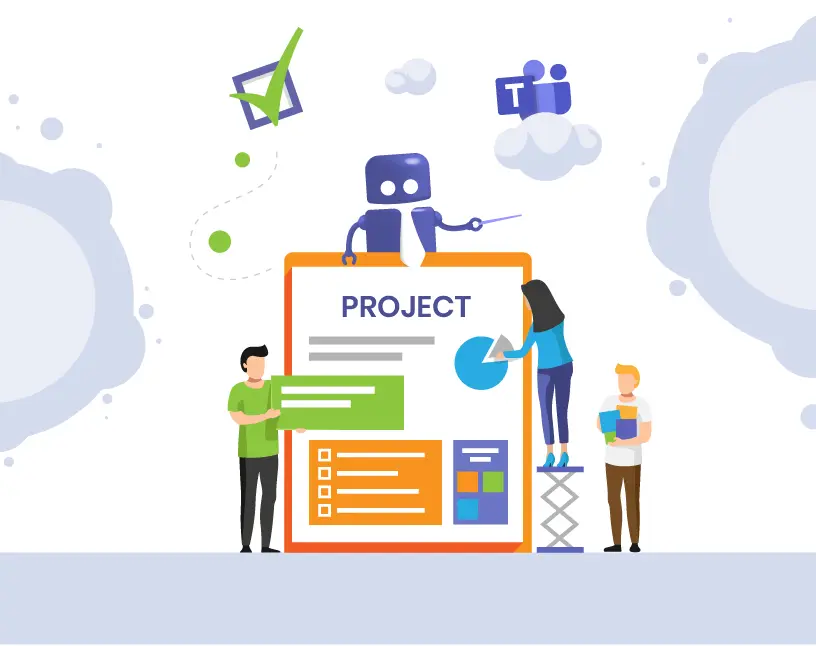 project management on ms teams