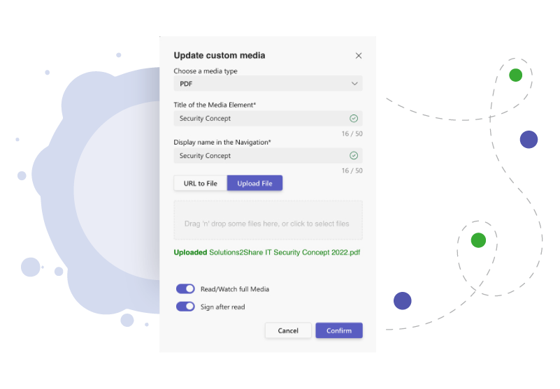 Dokumenter som skal leses og signeres ved Onboarding i Microsoft Teams Dokumenter som skal leses og signeres ved Onboarding i Microsoft Teams