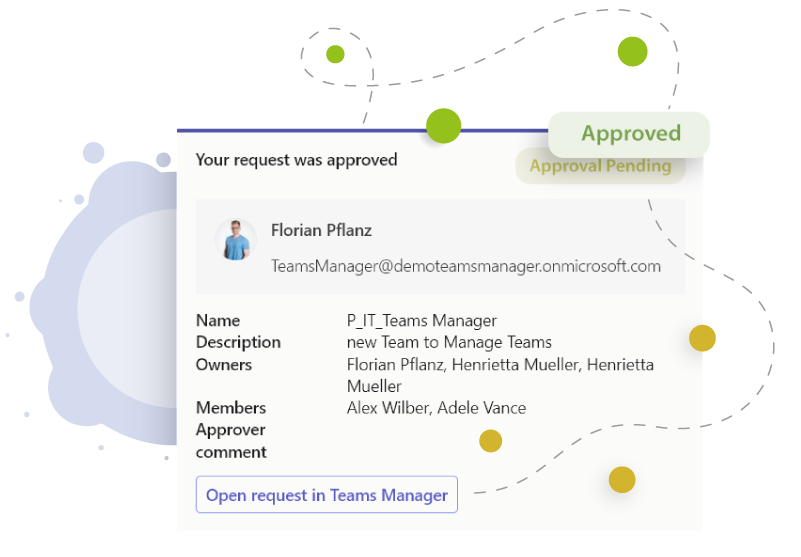 Request and Approval Workflow in Microsoft Teams
