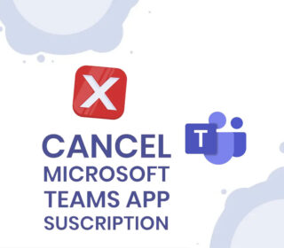 App-Lizenzen kündigen in Microsoft Teams