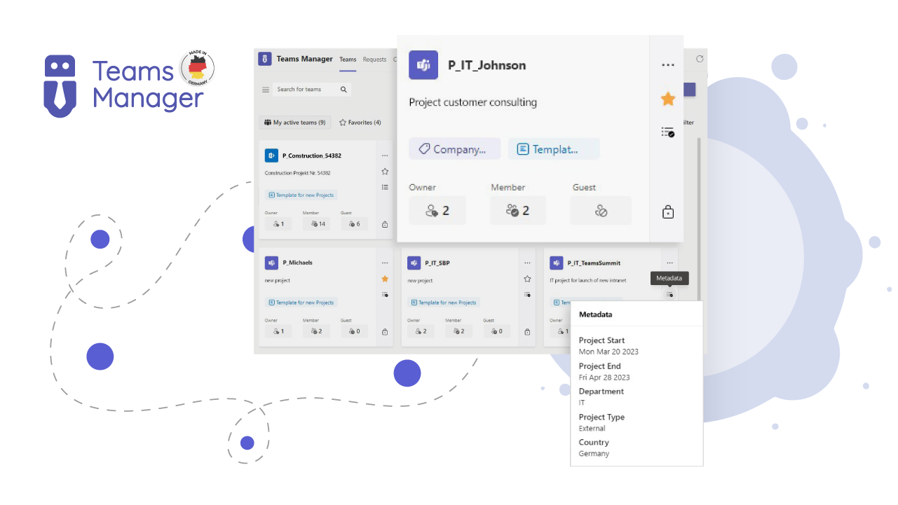 Manage your Projects in Microsoft Teams